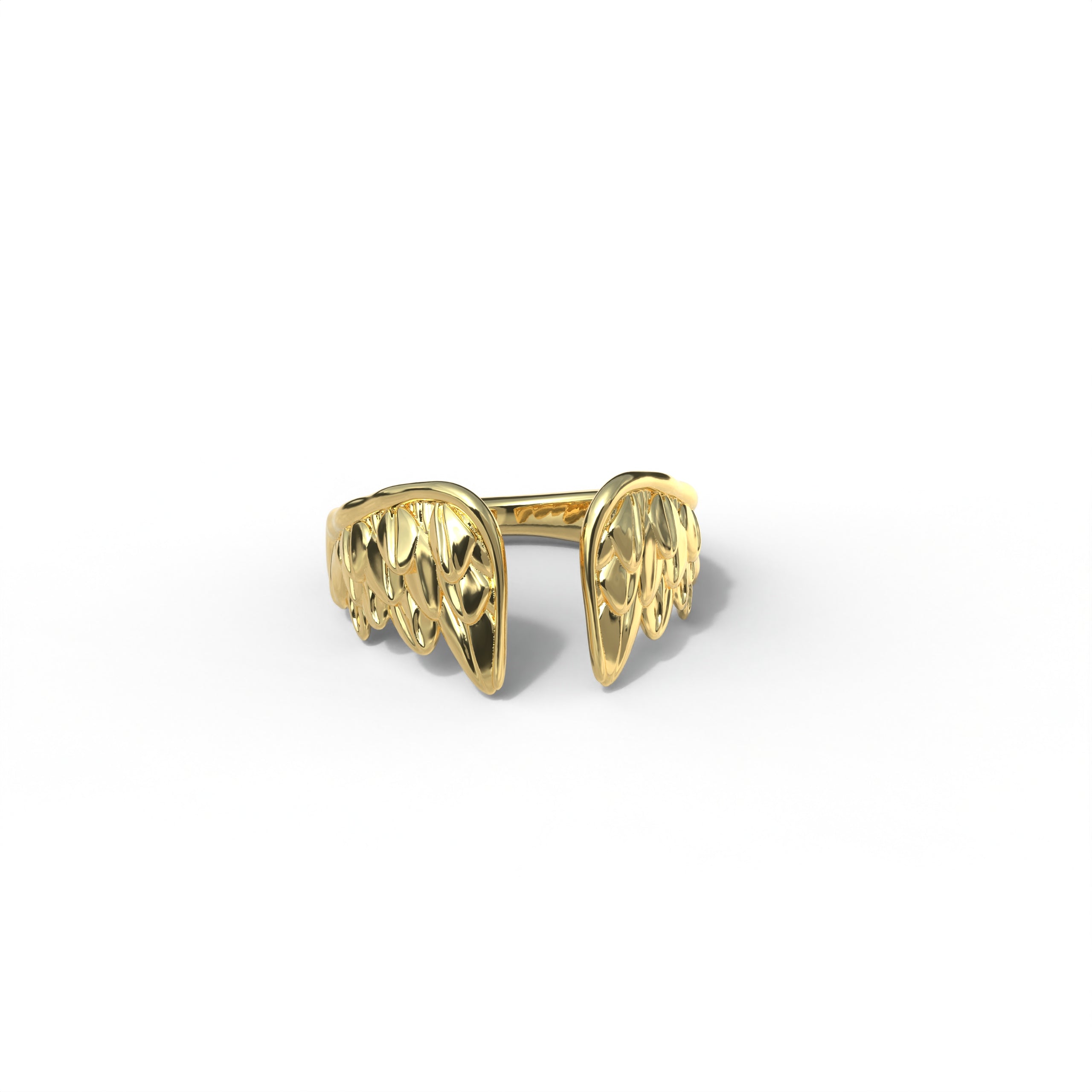 Anillo Alas Divinas Plata 950 y Oro 18k | Luya Joyería