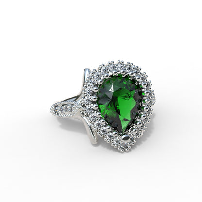 Anillo Sultana Hurrem mini en plata 950, hecho a mano en Perú – Luya Joyería (foto 2)