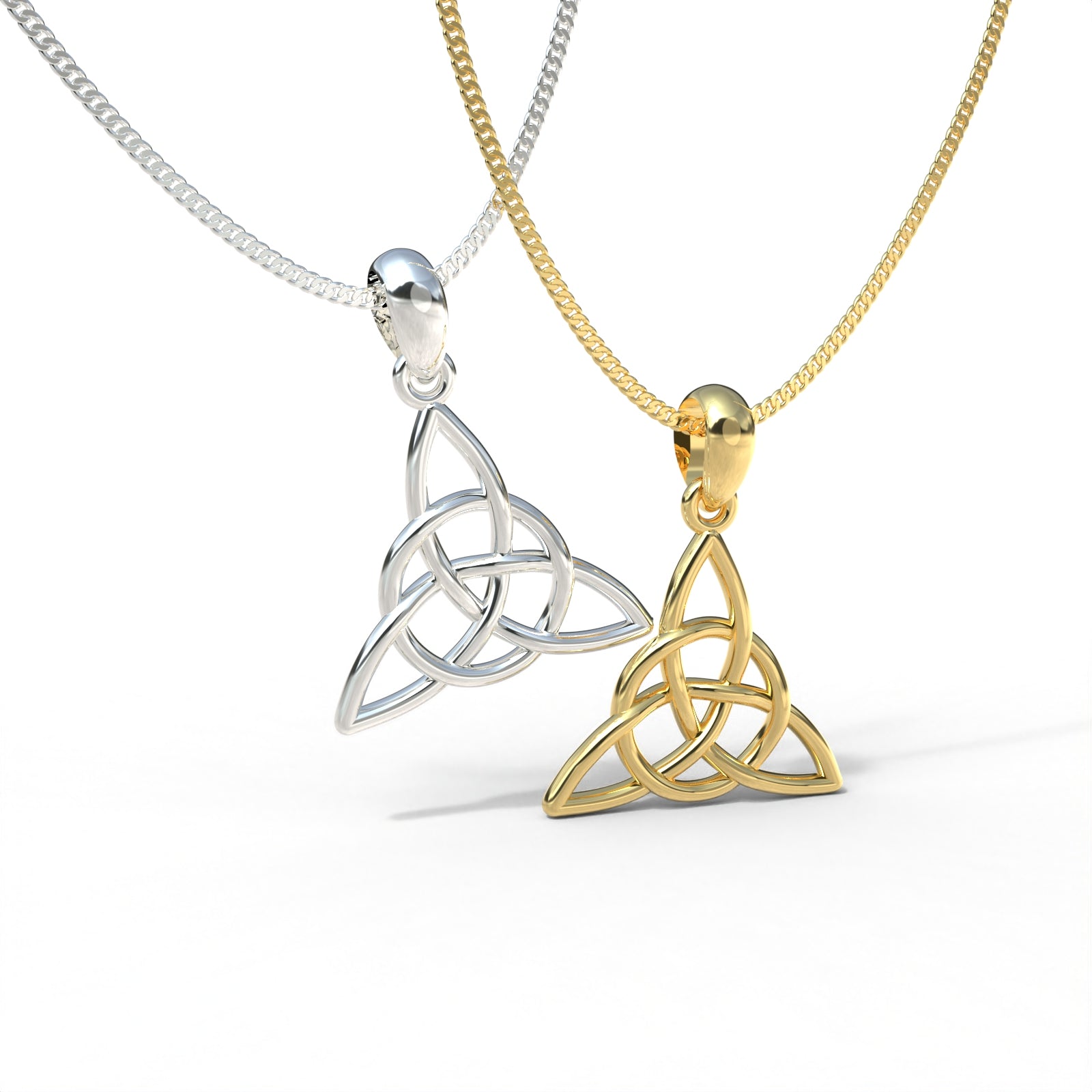 Celtic knot necklace