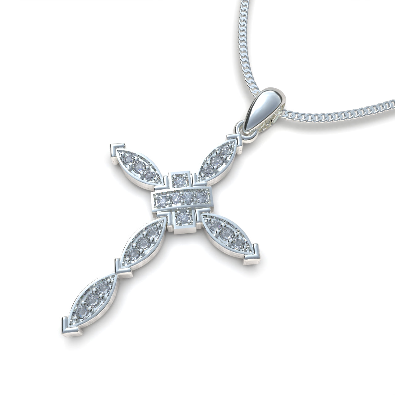 Large Cross Necklace