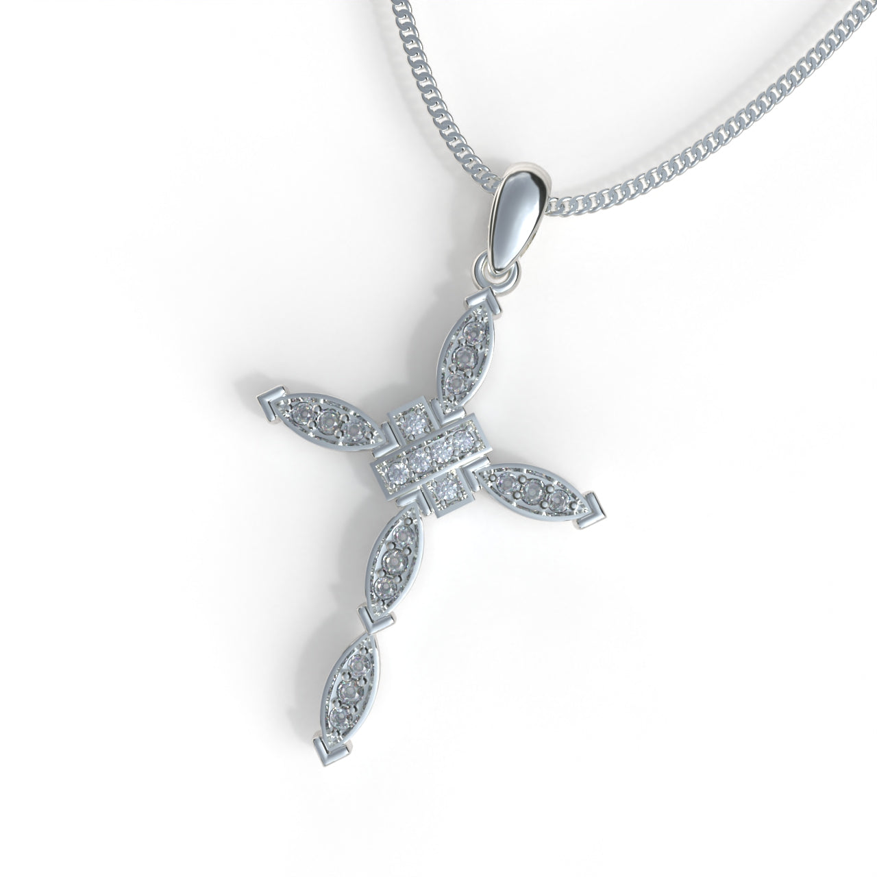 Large Cross Necklace