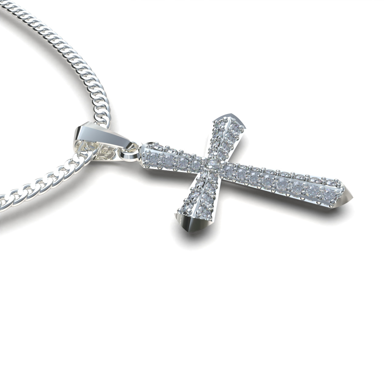 Collar Cruz Full Ice de Luya