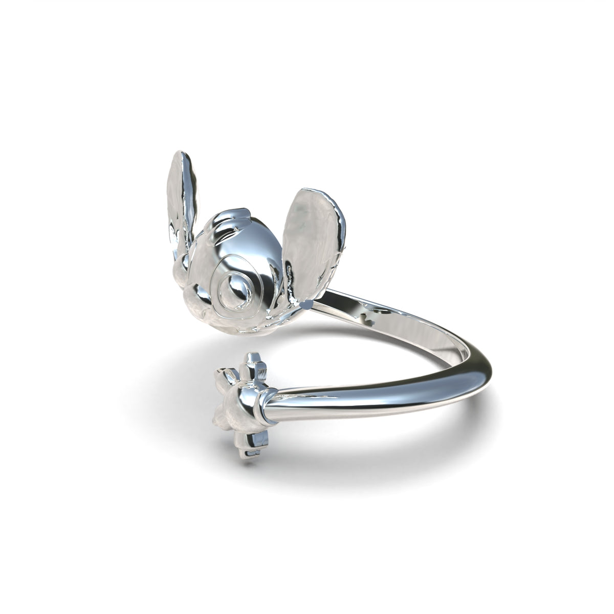 Anillo Stitch en plata 950
