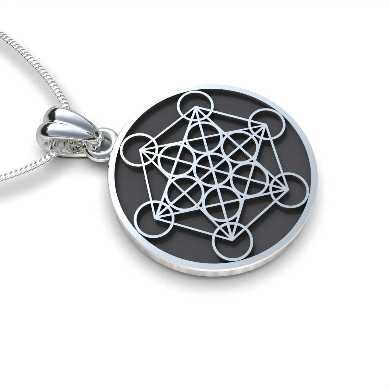 Collar Cubo de Metatron de Luya
