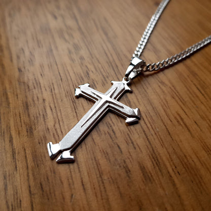 Triple Cross Necklace