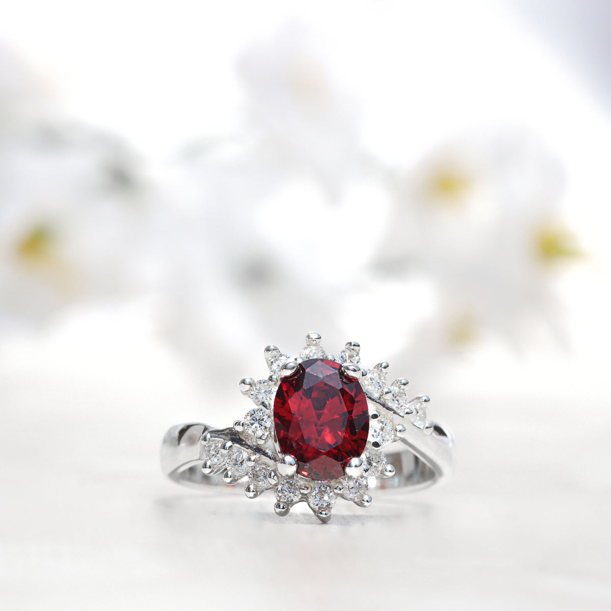 Beautiful 950 Silver Ring - Luya Jewelry