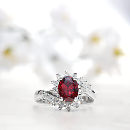 Beautiful 950 Silver Ring - Luya Jewelry