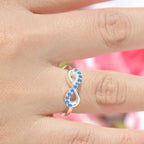 Anillo Infinito  - Plata 950