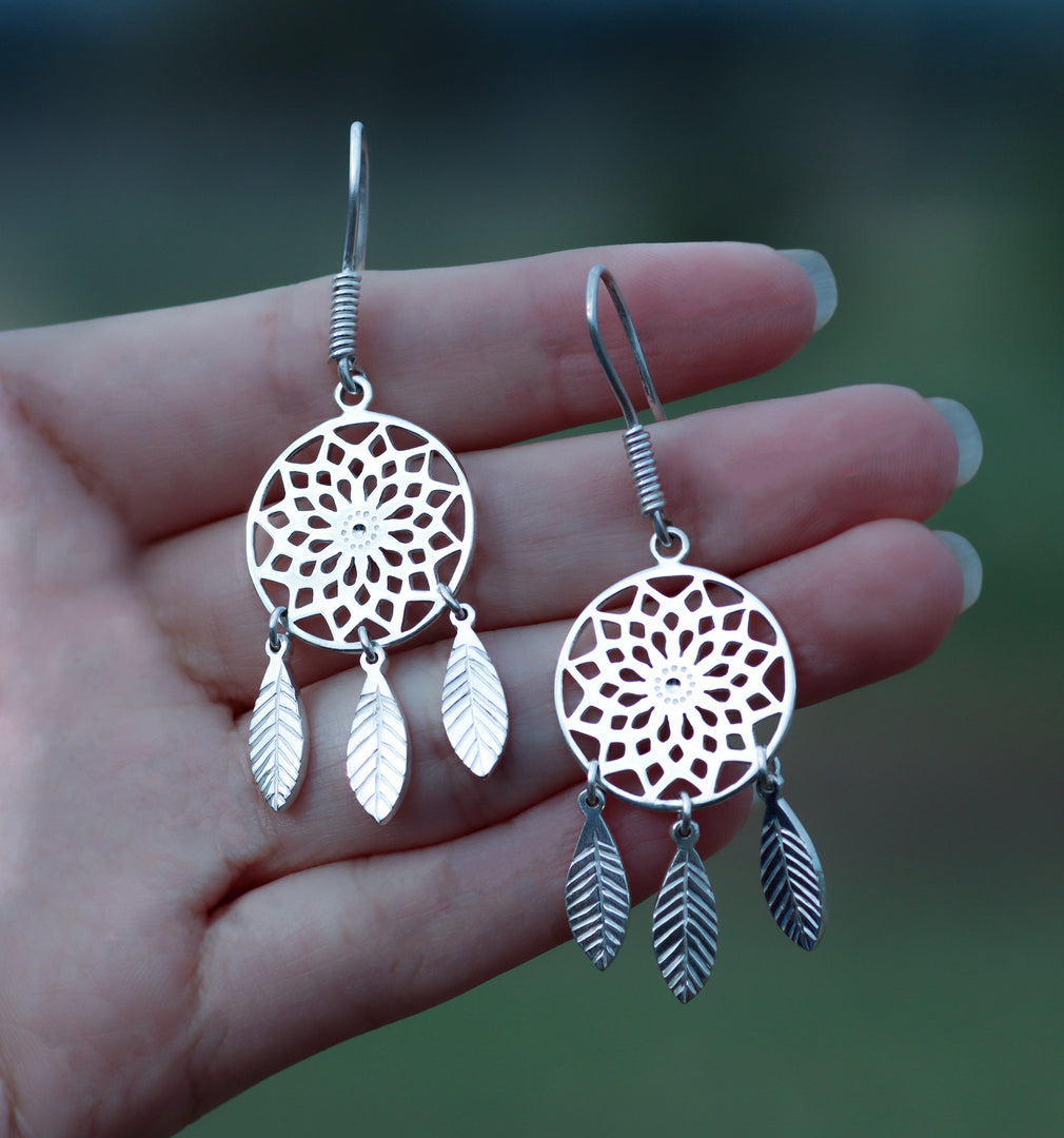 Aretes atrapasueños