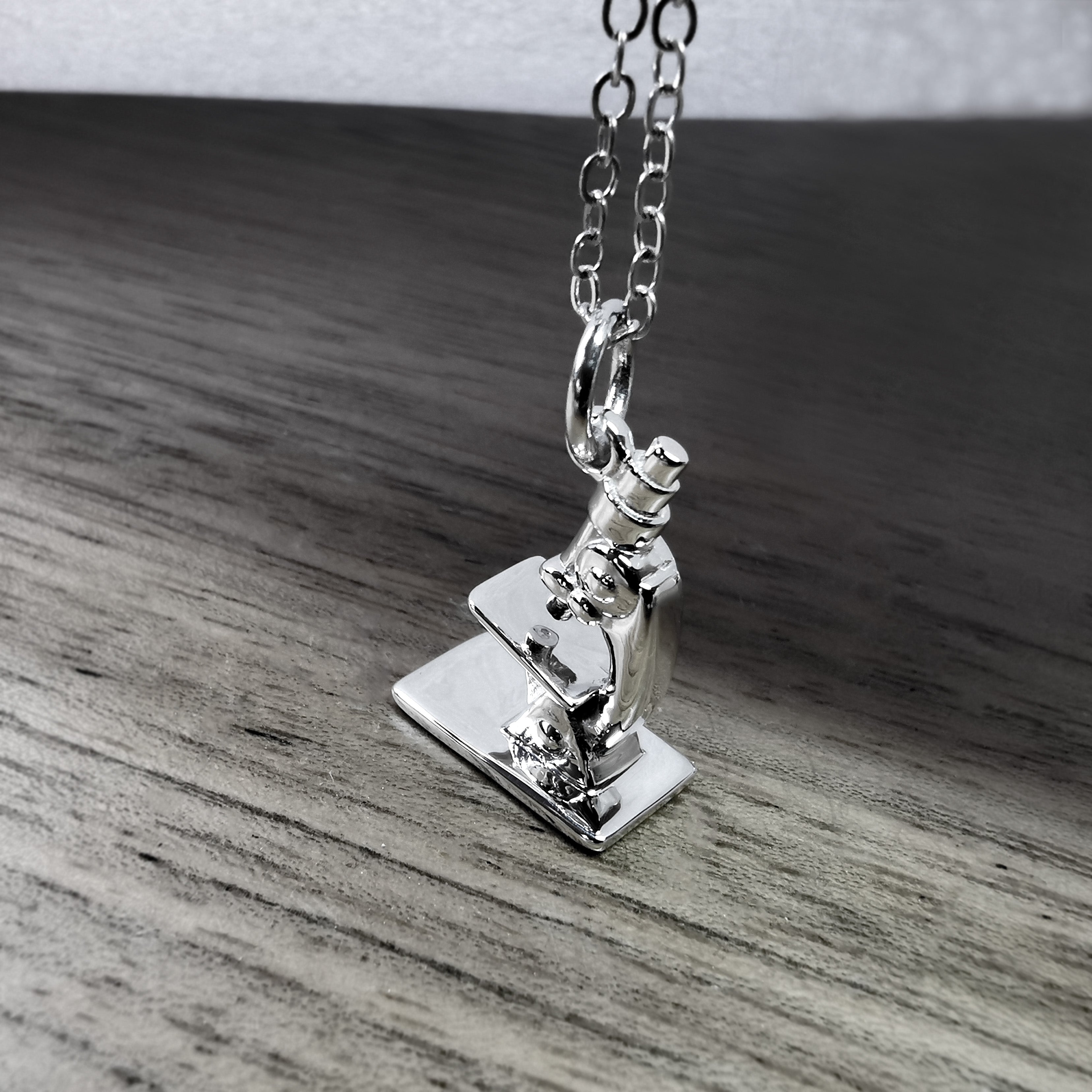 Microscope Necklace