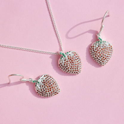 Set de joyas en plata 950 – Colección Strawberry
