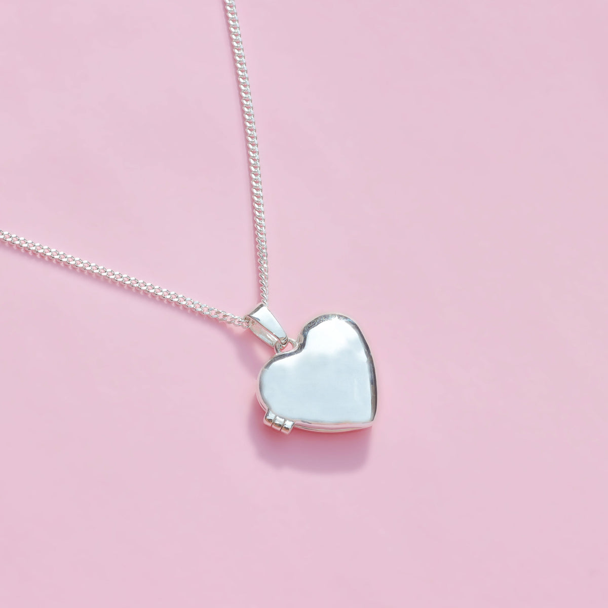 950 Silver Heart Locket Necklace | Handmade | Luya Jewelry