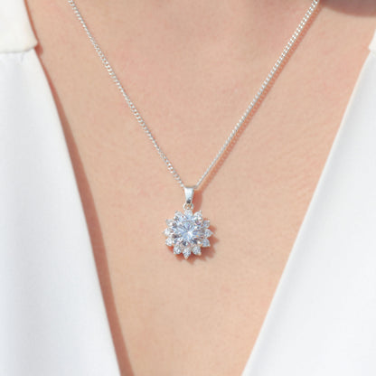 Necklace with circular cut