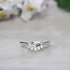 Anillo tiara en plata 950