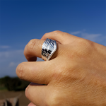 Cargue la imagen en el visor de la galería, Anillo pluma
