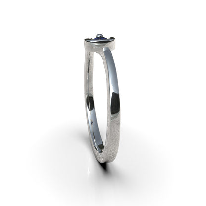 Linked Ring - 950 Silver