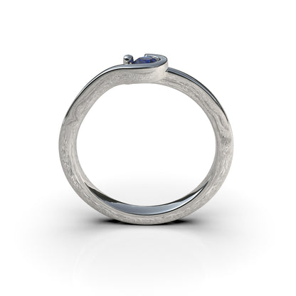 Linked Ring - 950 Silver