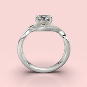 Anillo S con corte circular