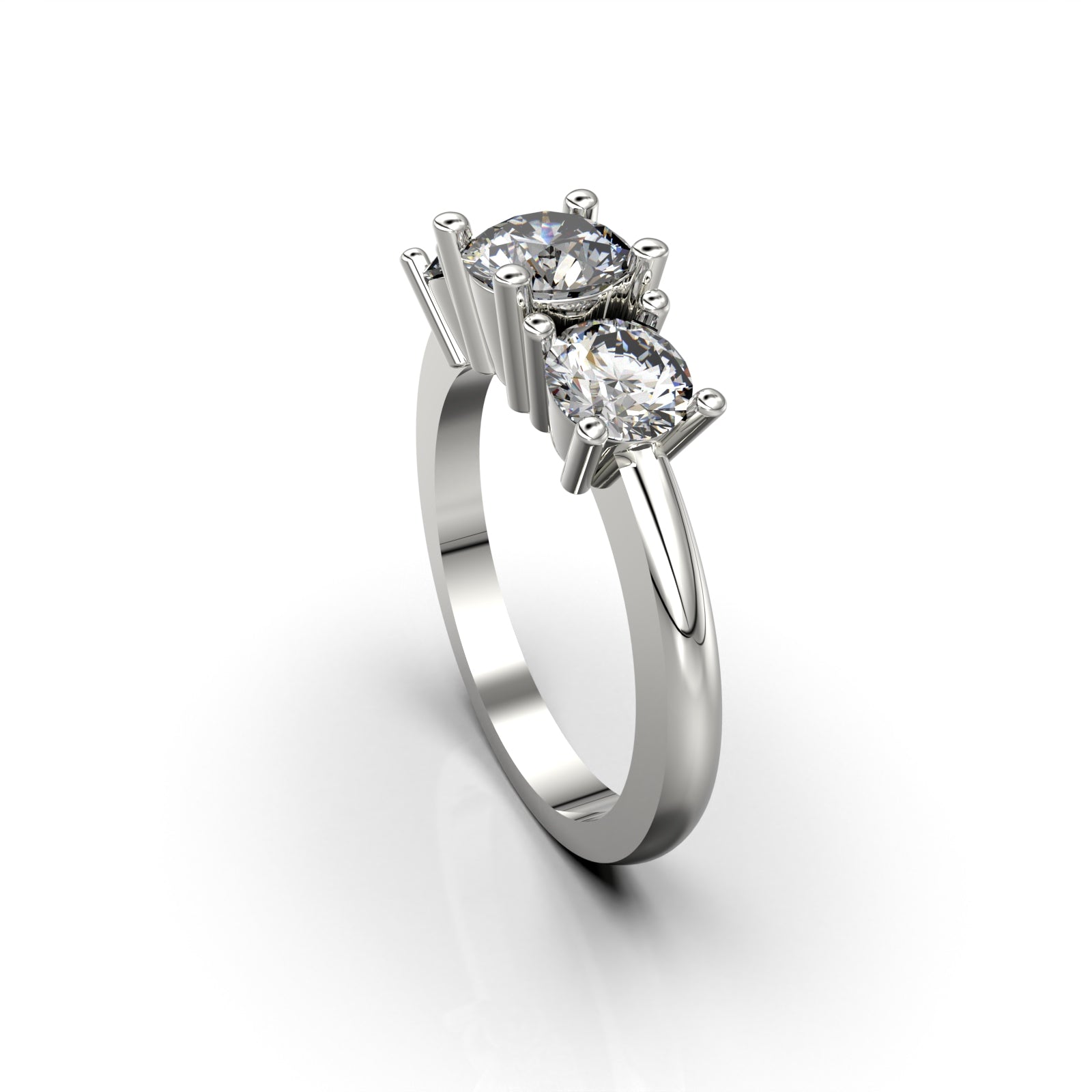 Anillo de Compromiso Mila - Plata 950 | Luya Joyería