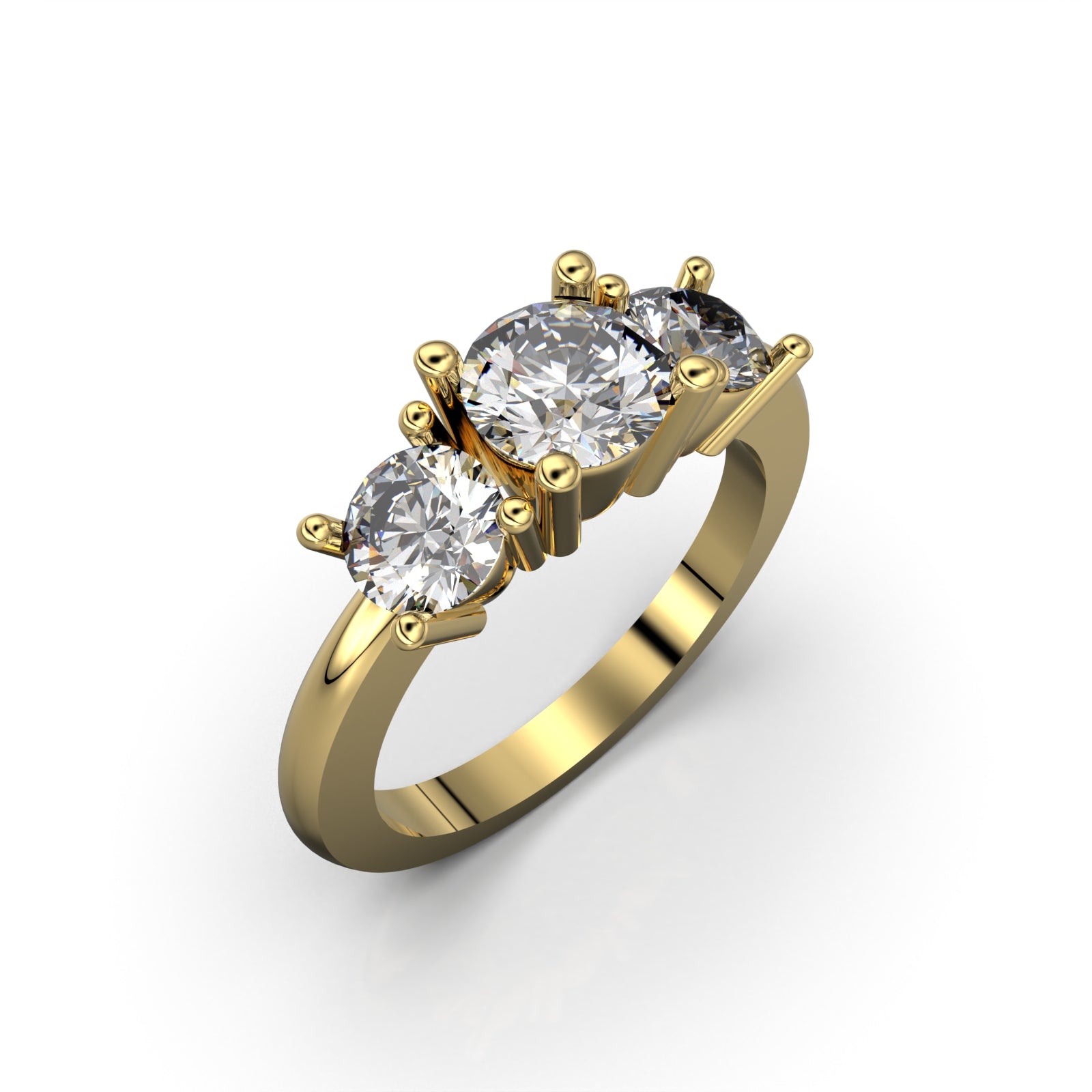 Anillo de Compromiso Mila - Plata 950 | Luya Joyería