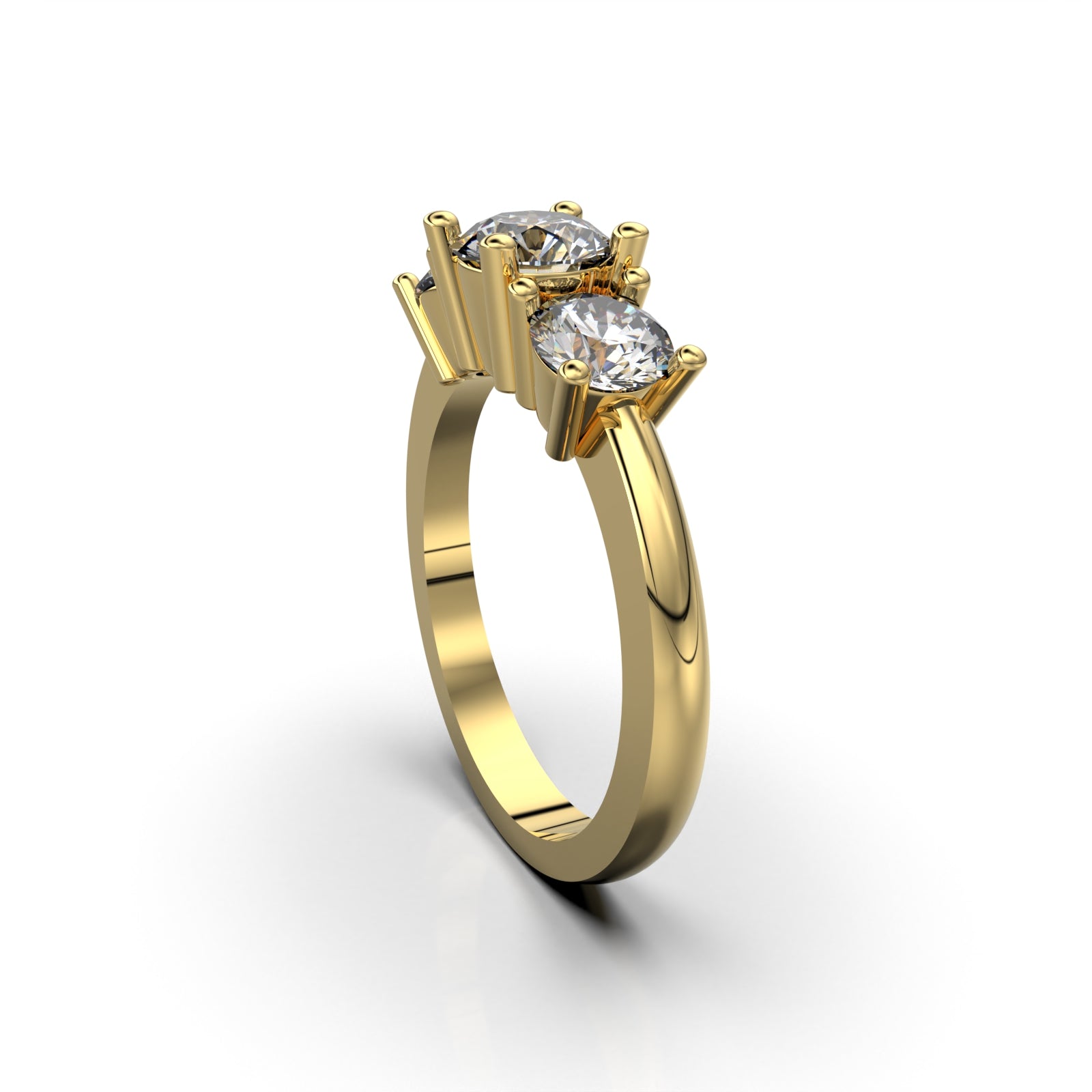 Anillo de Compromiso Mila - Plata 950 | Luya Joyería