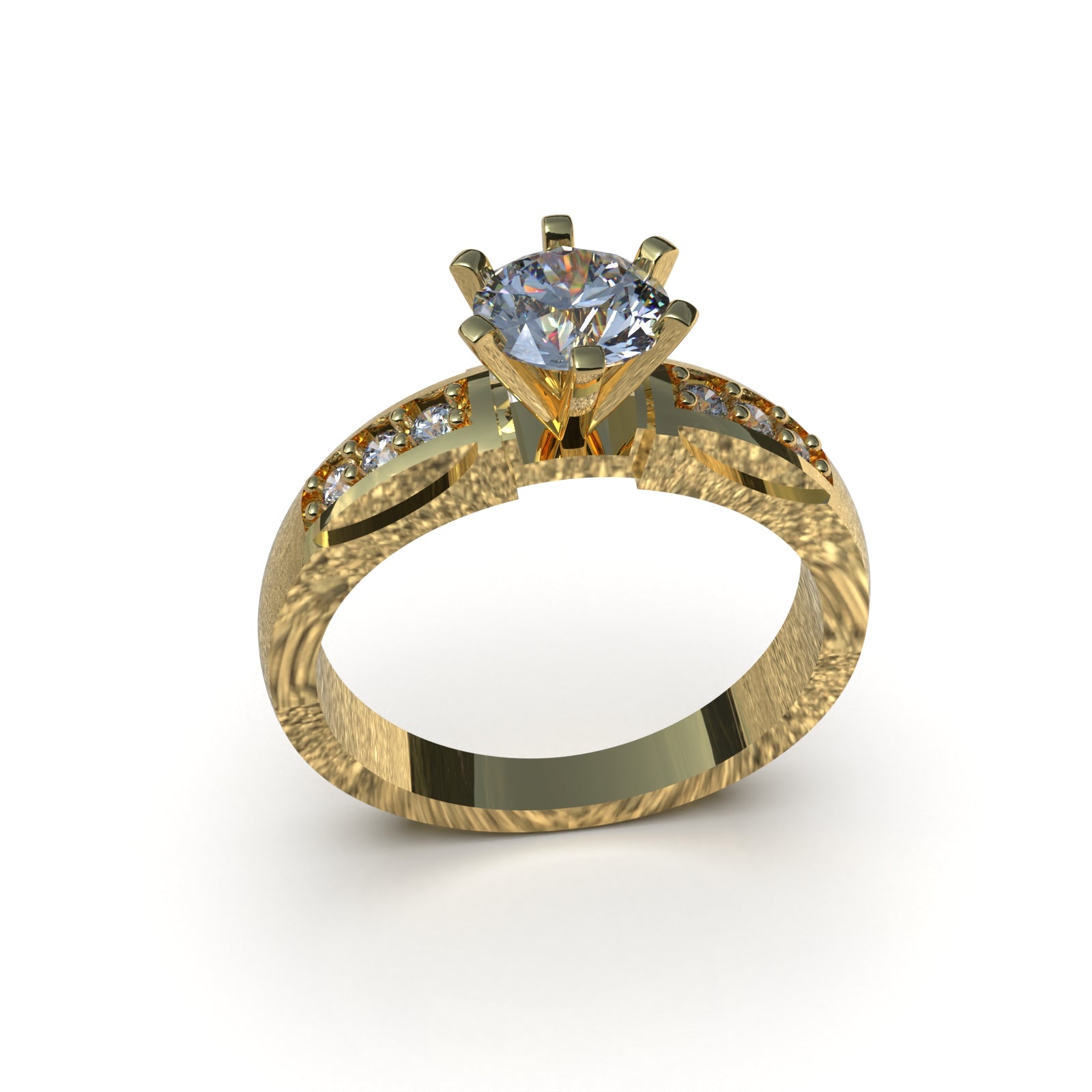 Anillo de Compromiso Venus - Plata 950 | Luya Joyería