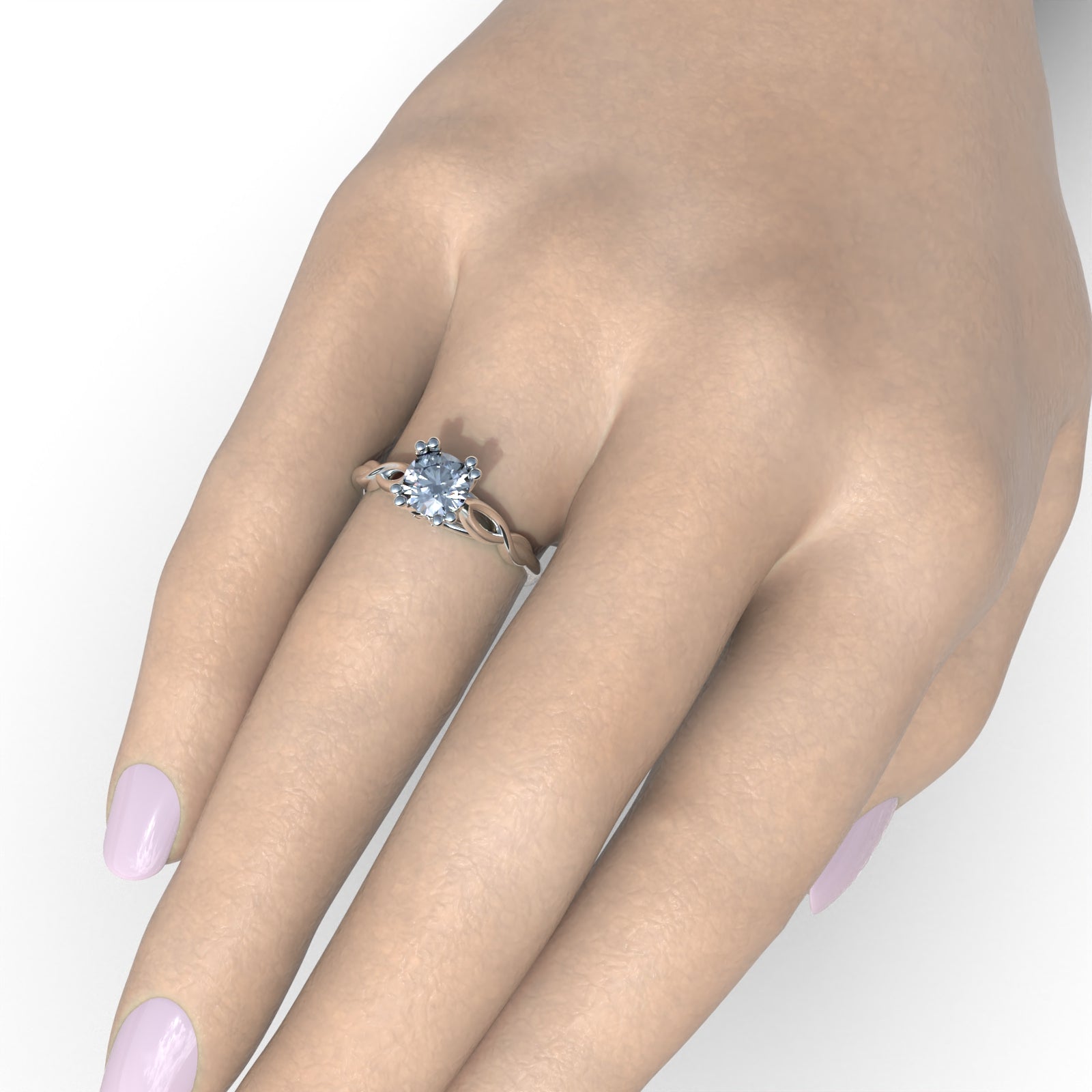 Anillo de Compromiso Vínculo - Plata 950 | Luya Joyería