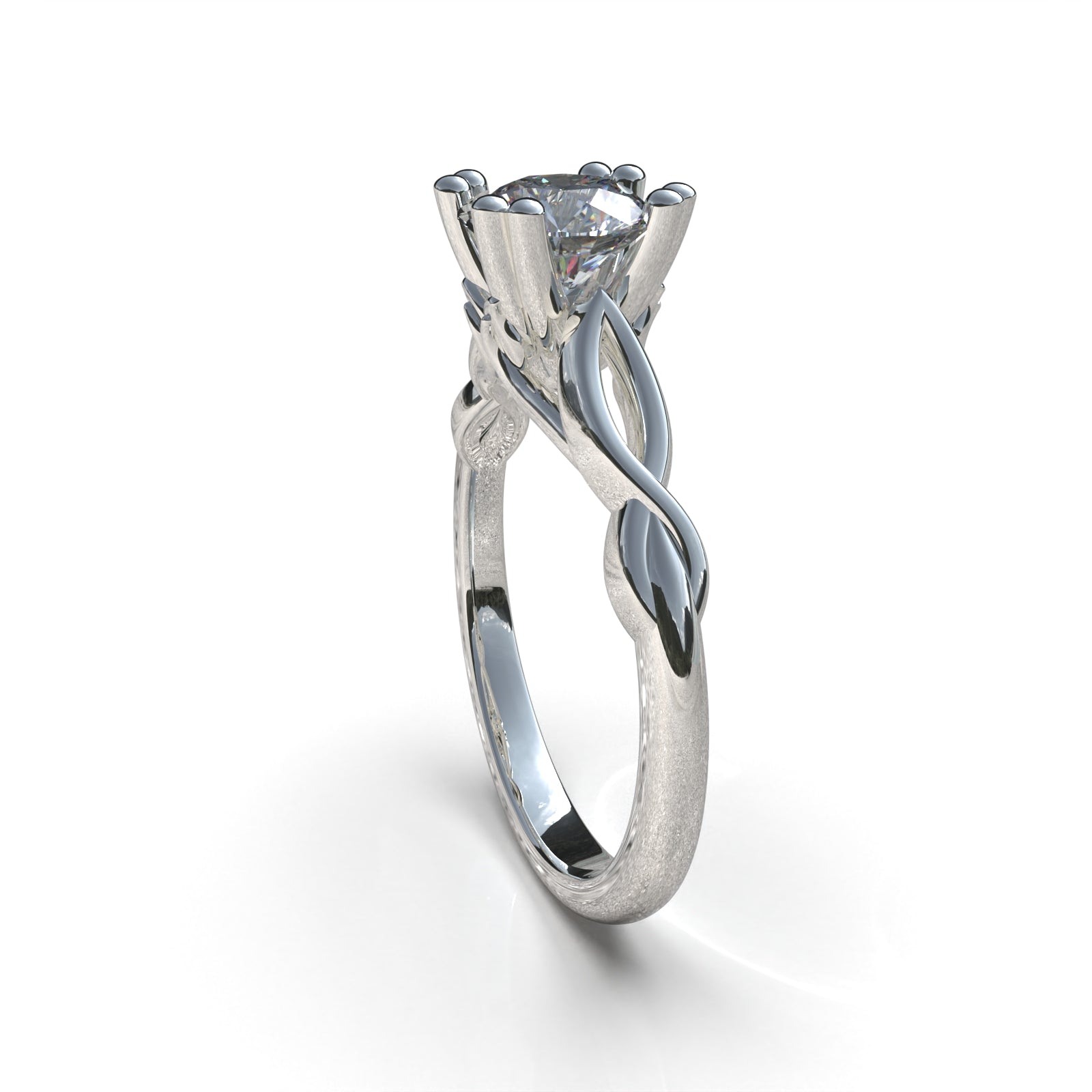 Anillo de Compromiso Vínculo - Plata 950 | Luya Joyería