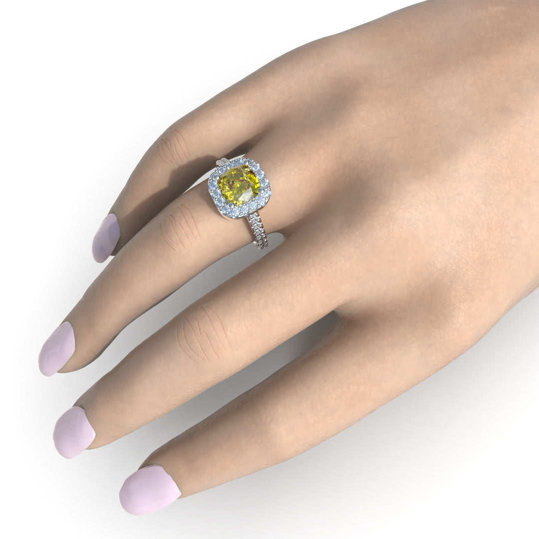 Anillo Stone Cushion