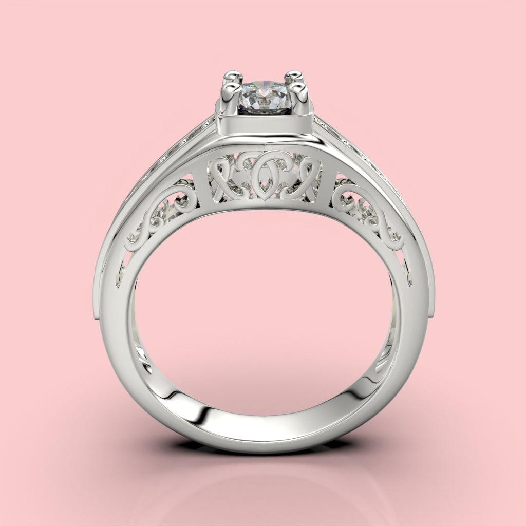 Fl ring with circular cut