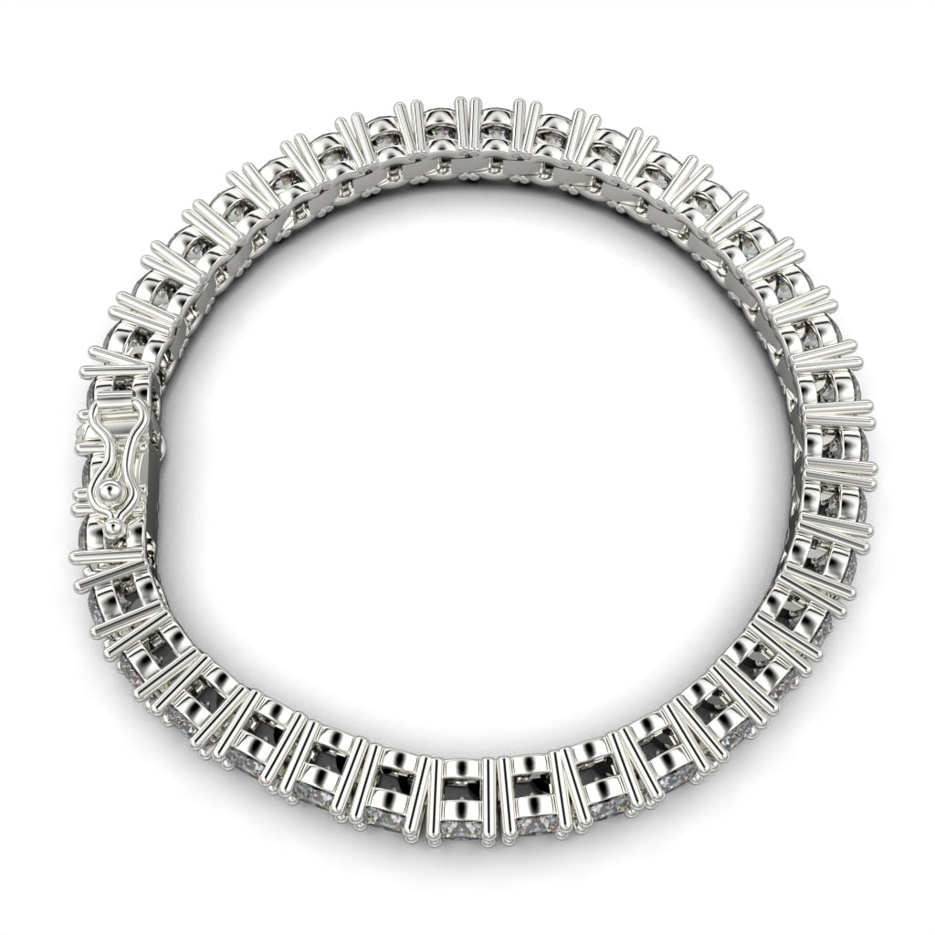 Pulsera tennis de 5 mm en plata 950