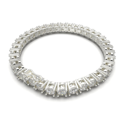 Pulsera tennis de 4 mm en plata 950