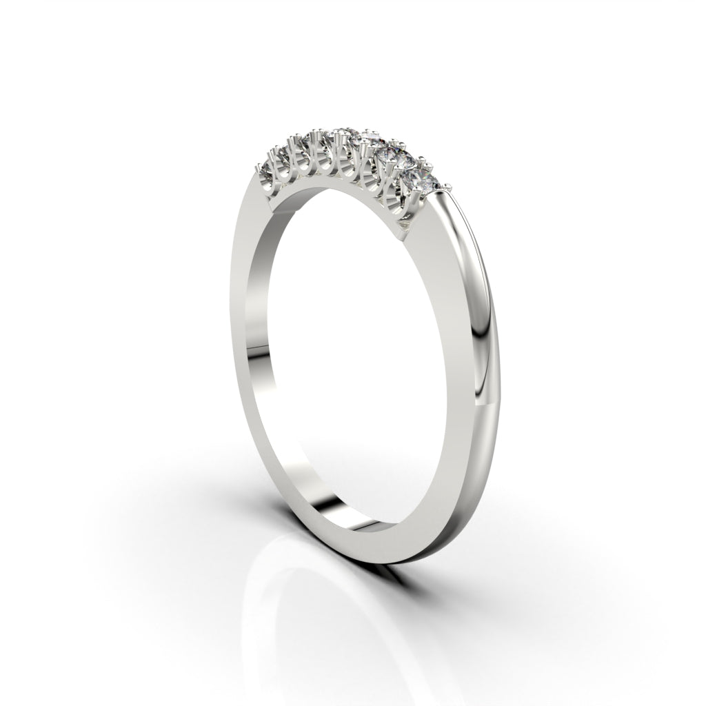 Anillo churumbela de amor en plata 950