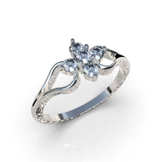 Ring 5C - 950 Silver | Luya Jewelry