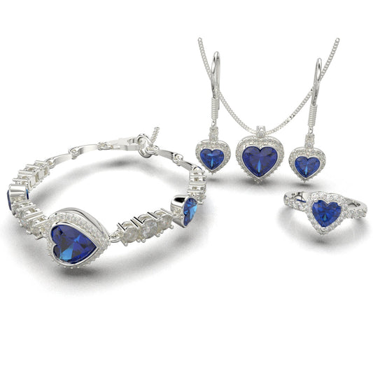 Set de joyas en plata 950 – Colección Eterno