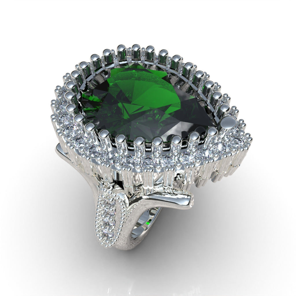 Anillo Sultana Hurrem en plata 950