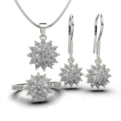 Set de joyas en plata 950 – Colección Luz