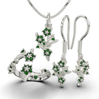 Set de joyas de ramas en plata 950 – Colección Branch