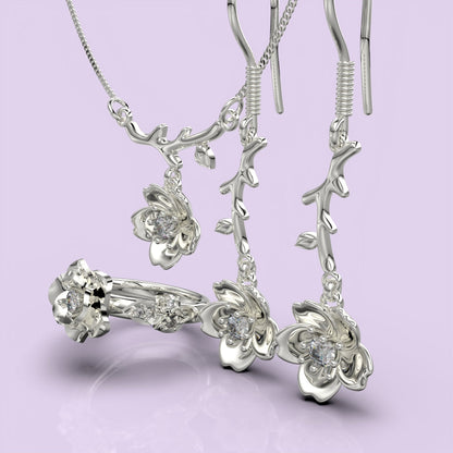 Set de joyas en plata 950 – Colección Natu