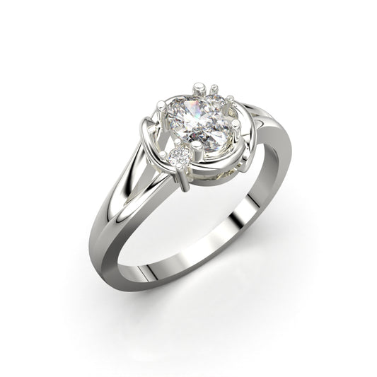 Deep Ring - 950 Silver | Luya Jewelry