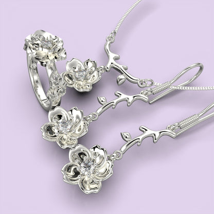 Set de joyas en plata 950 – Colección Natu