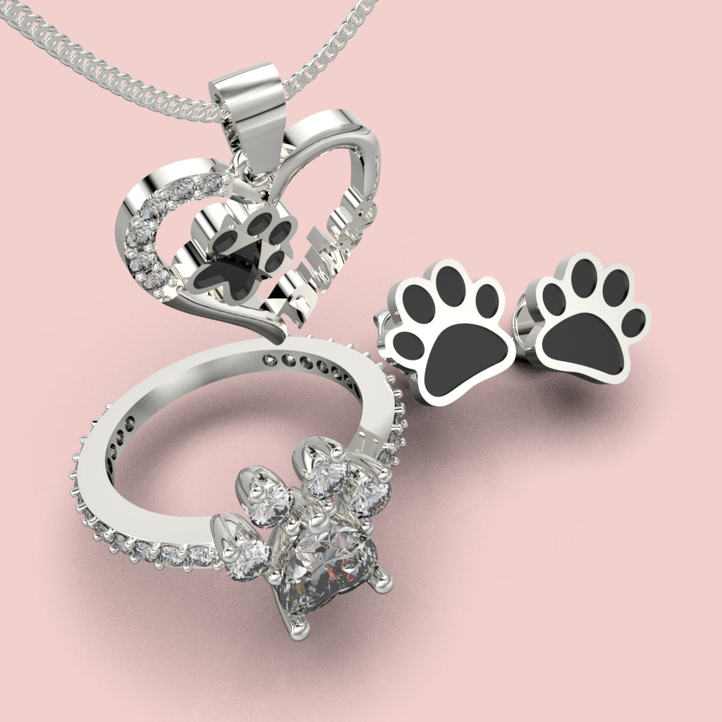 Set de joyas con nombre en plata 950 – Colección My Son
