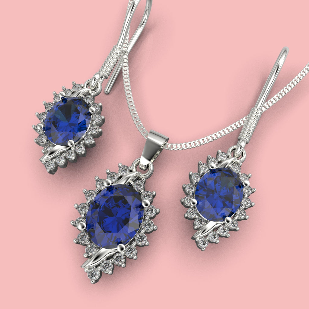 Set de joyas en plata 950 – Colección Bujur