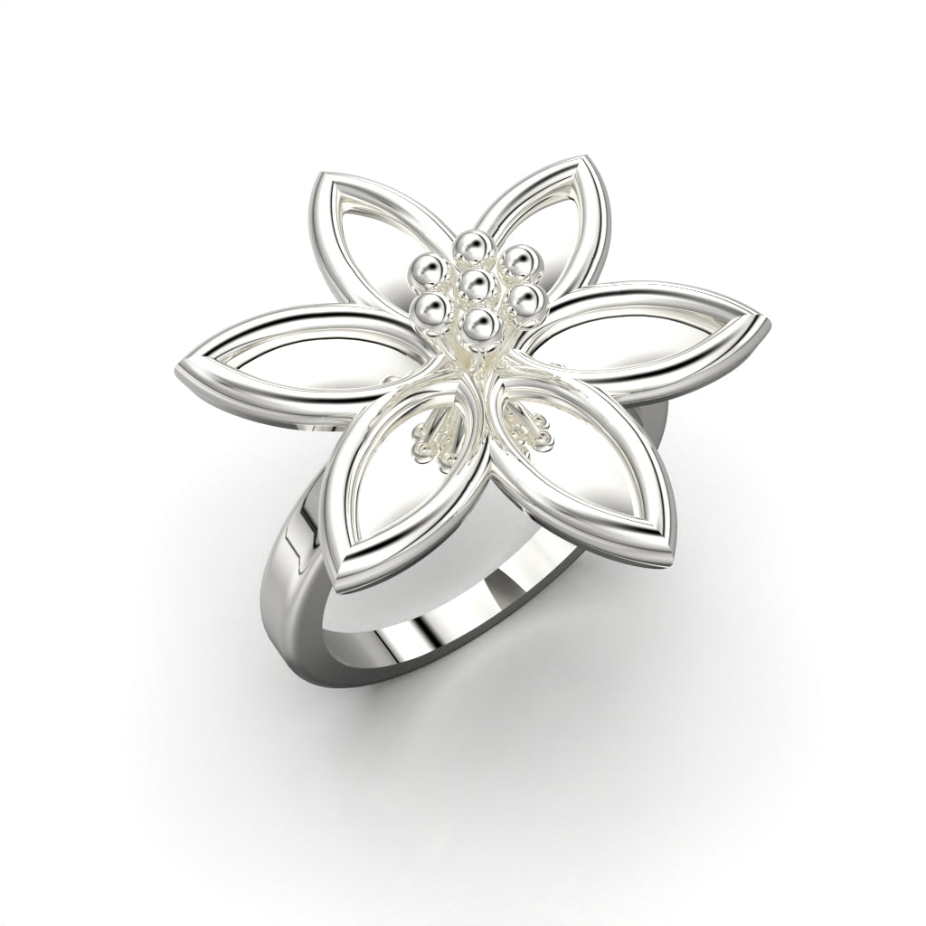 Anillo flor