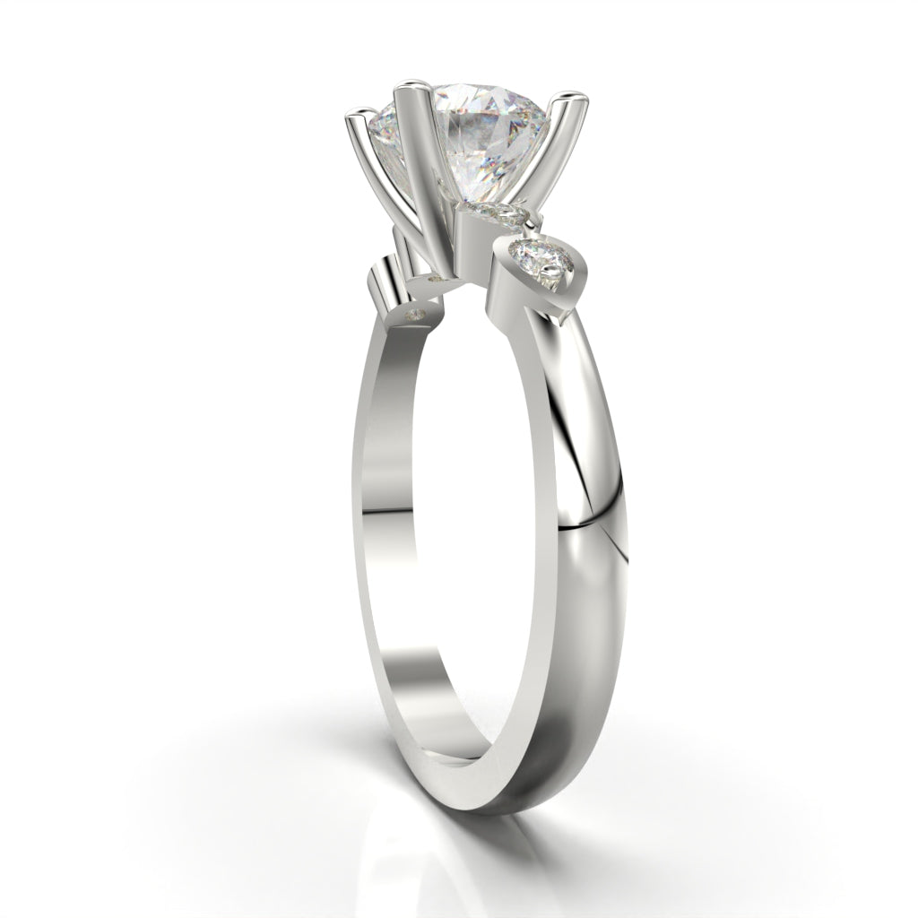 Drop ring with circular cut