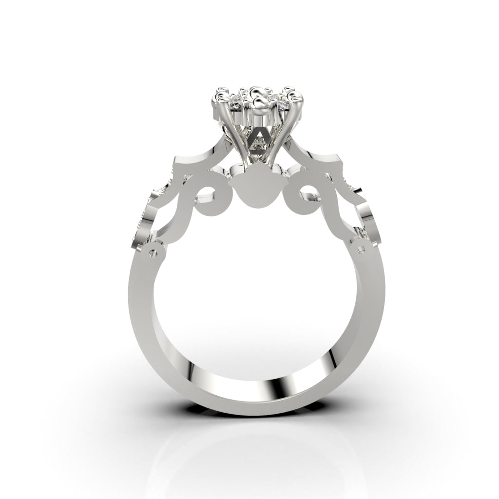 Anillo de Compromiso Alquimia - Plata 950 | Luya Joyería