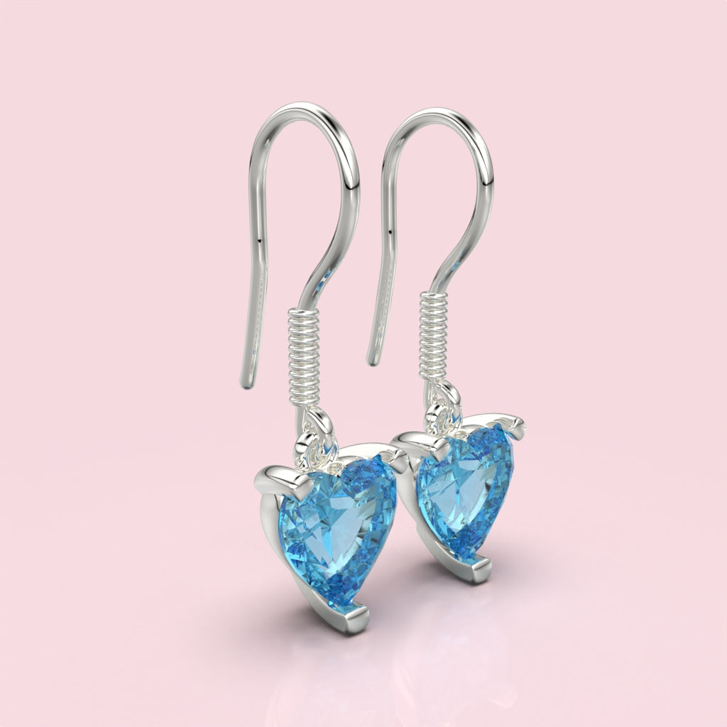 Aretes de corazón