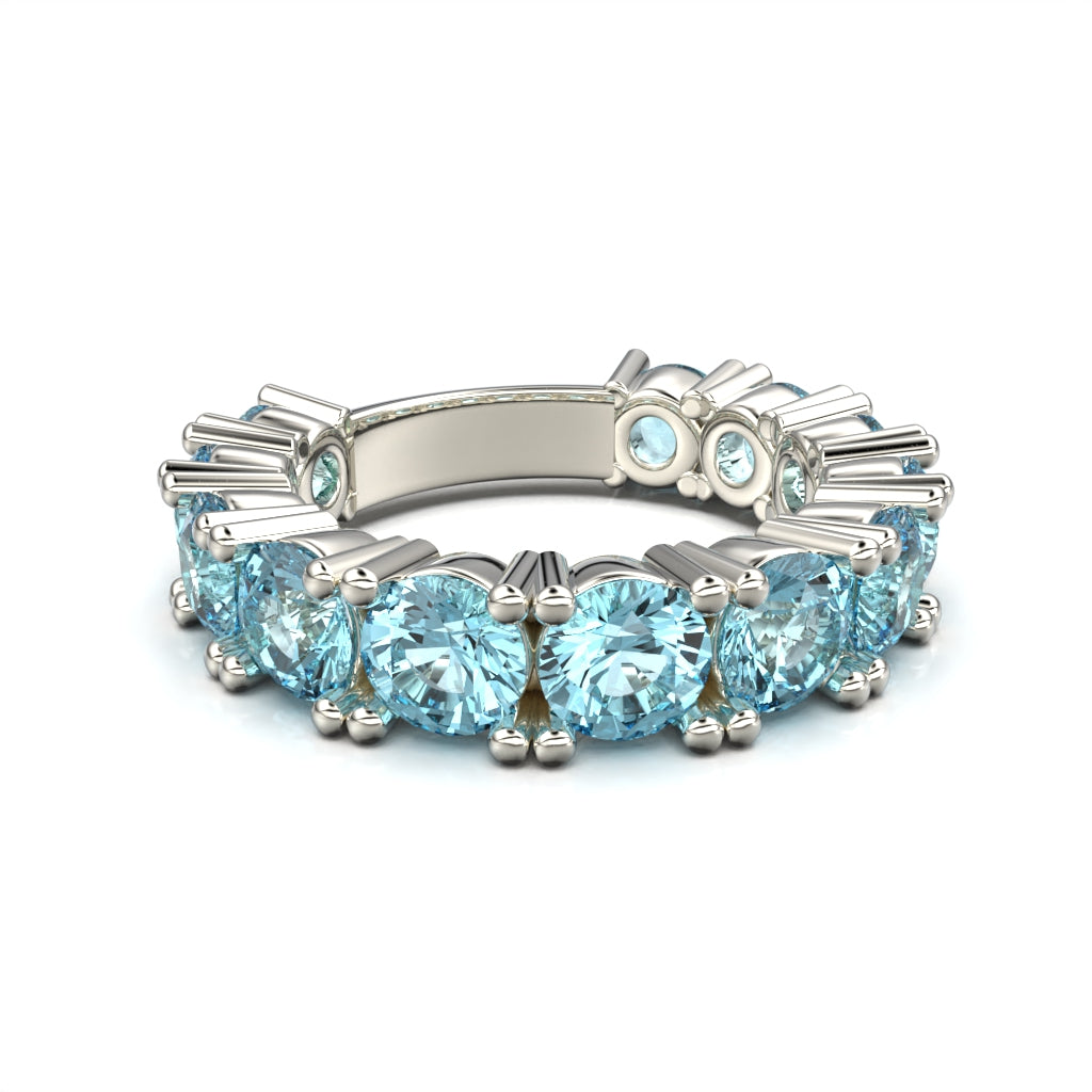 Ring with twelve circular stones