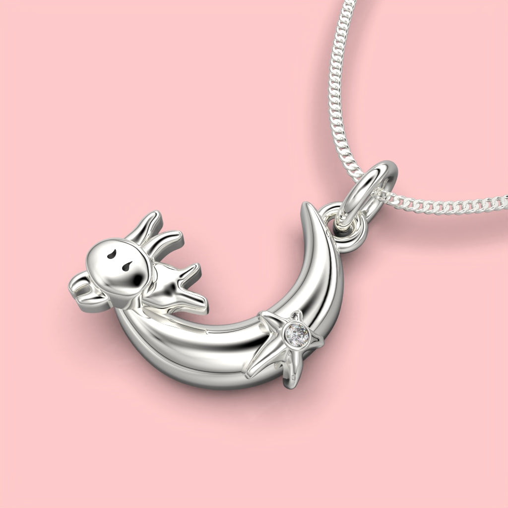 Rabbit and star necklace