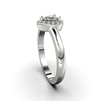 Anillo Corazón - Plata 950